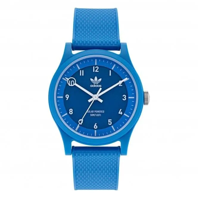 Adidas Originals PROJECT ONE Montre Bleue AOST22042