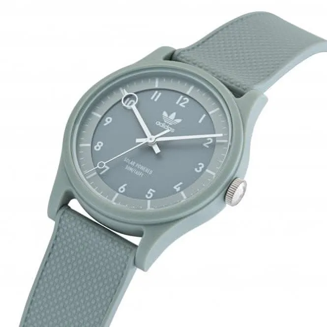 Adidas Originals PROJECT ONE Montre Gris/Vert AOST22044