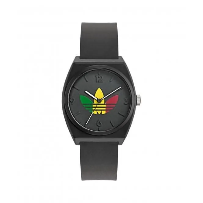 Adidas Project Two GRFX Résine Noir Montre Unisexe AOST24071