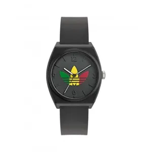 Adidas Project Two GRFX Résine Noir Montre Unisexe AOST24071