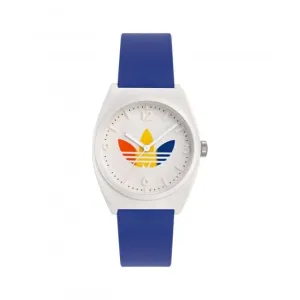 Adidas Project Two GRFX Résine Blanc Unisexe Montre AOST24070