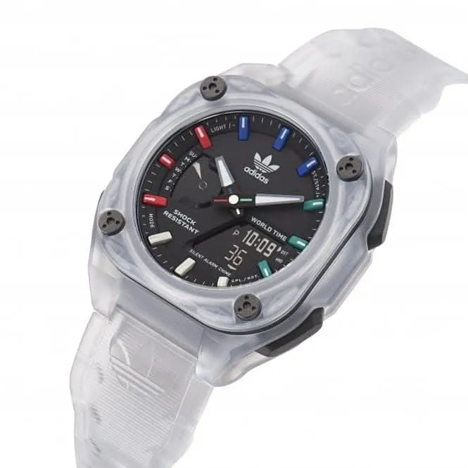 Adidas Montre Unisexe City Tech One Transparente AOST23057