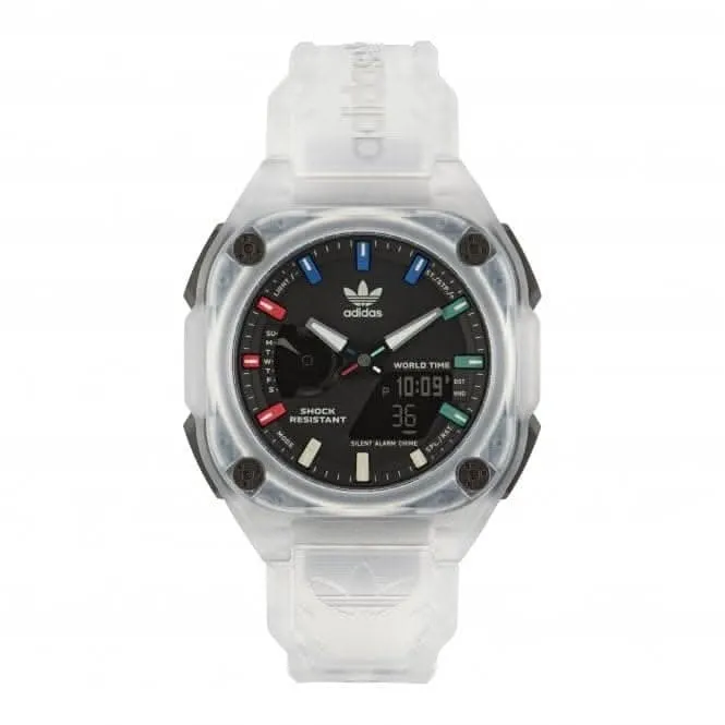 Adidas Montre Unisexe City Tech One Transparente AOST23057