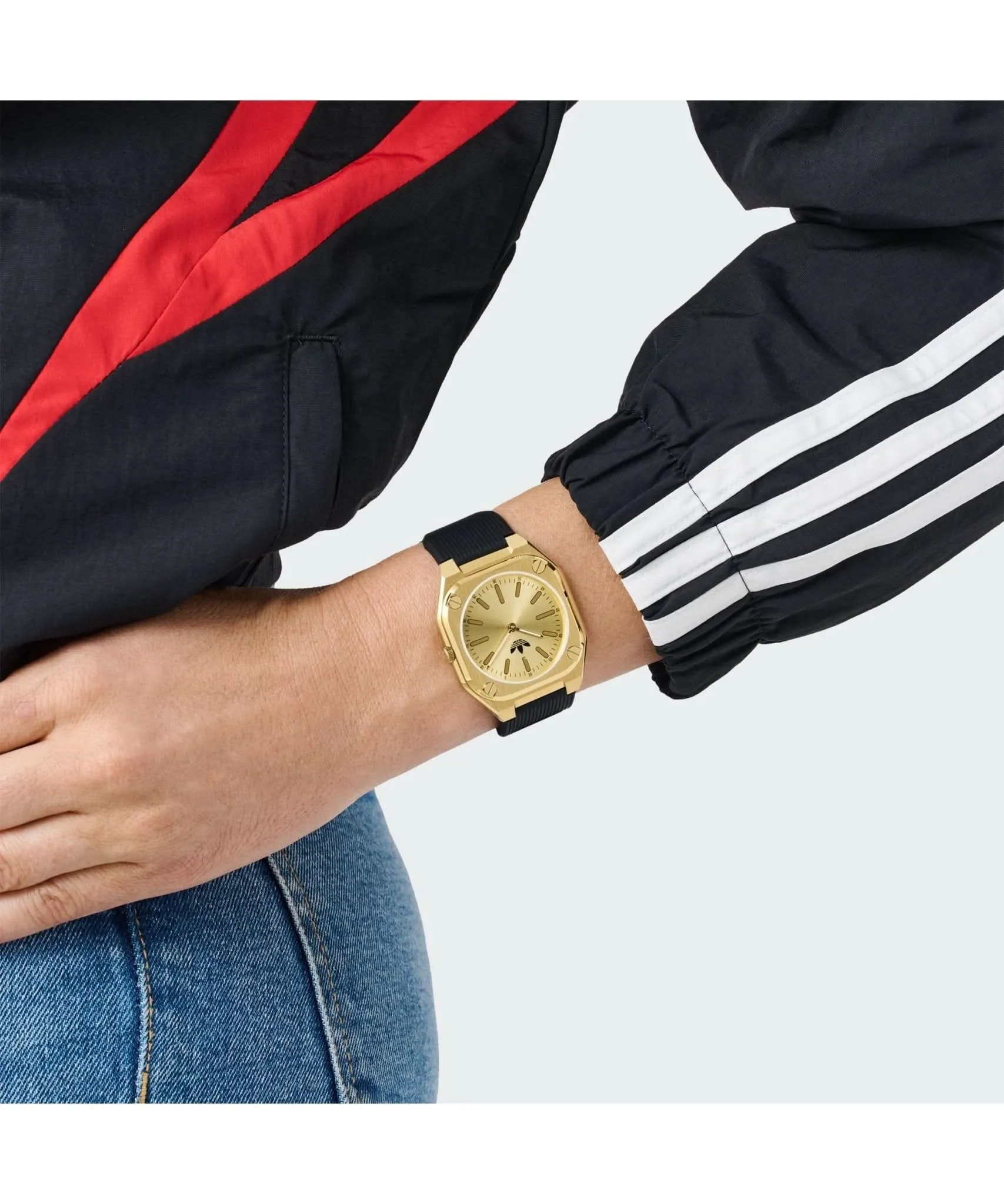 Adidas Montre unisexe City Tech fine noire AOFH24502
