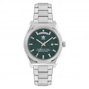 Adidas Montre unisexe Code Five en acier inoxydable AOSY23540