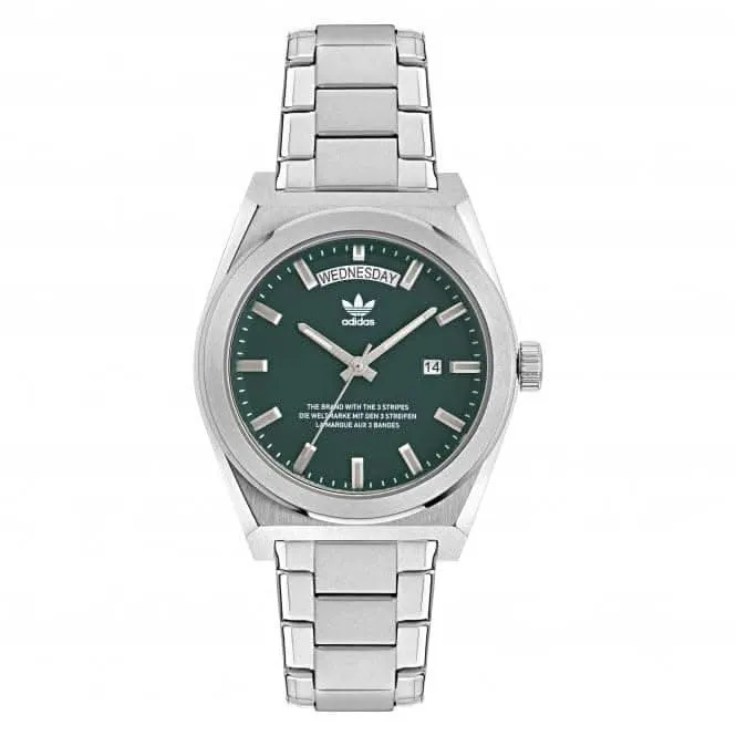 Adidas Montre unisexe Code Five en acier inoxydable AOSY23540