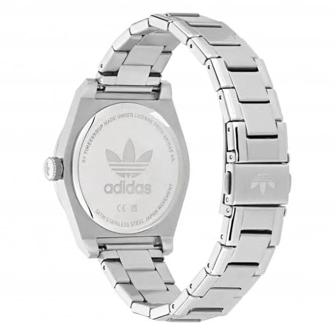 Adidas Montre unisexe Code Five en acier inoxydable AOSY23540