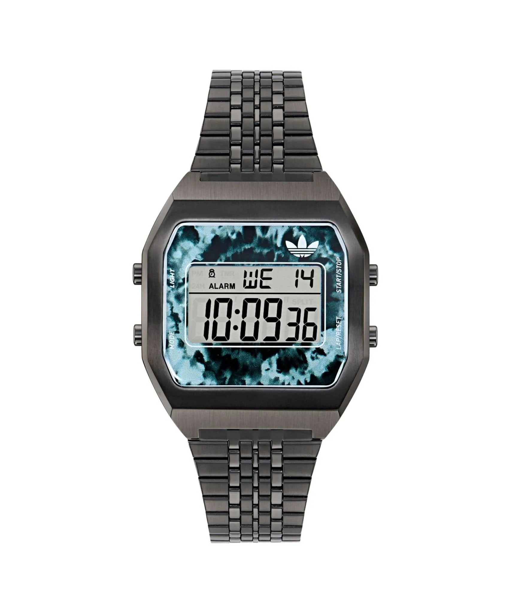 Adidas Montre numérique unisexe deux noirs AOST24558