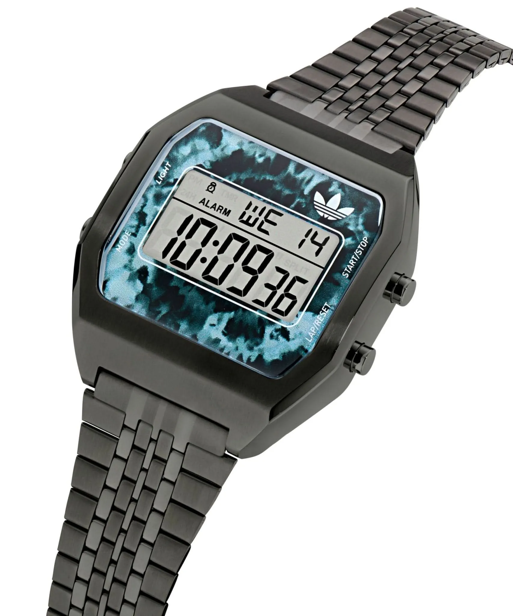 Adidas Montre numérique unisexe deux noirs AOST24558