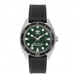 Adidas Montre Unisexe Edition Two Cadran Argenté AOFH23008
