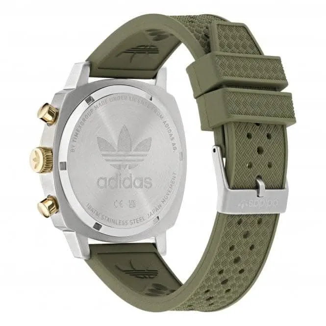 Adidas Unisex Master Originals One Chrono Montre Verte AOFH23504