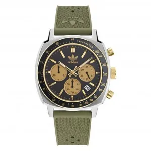 Adidas Unisex Master Originals One Chrono Montre Verte AOFH23504