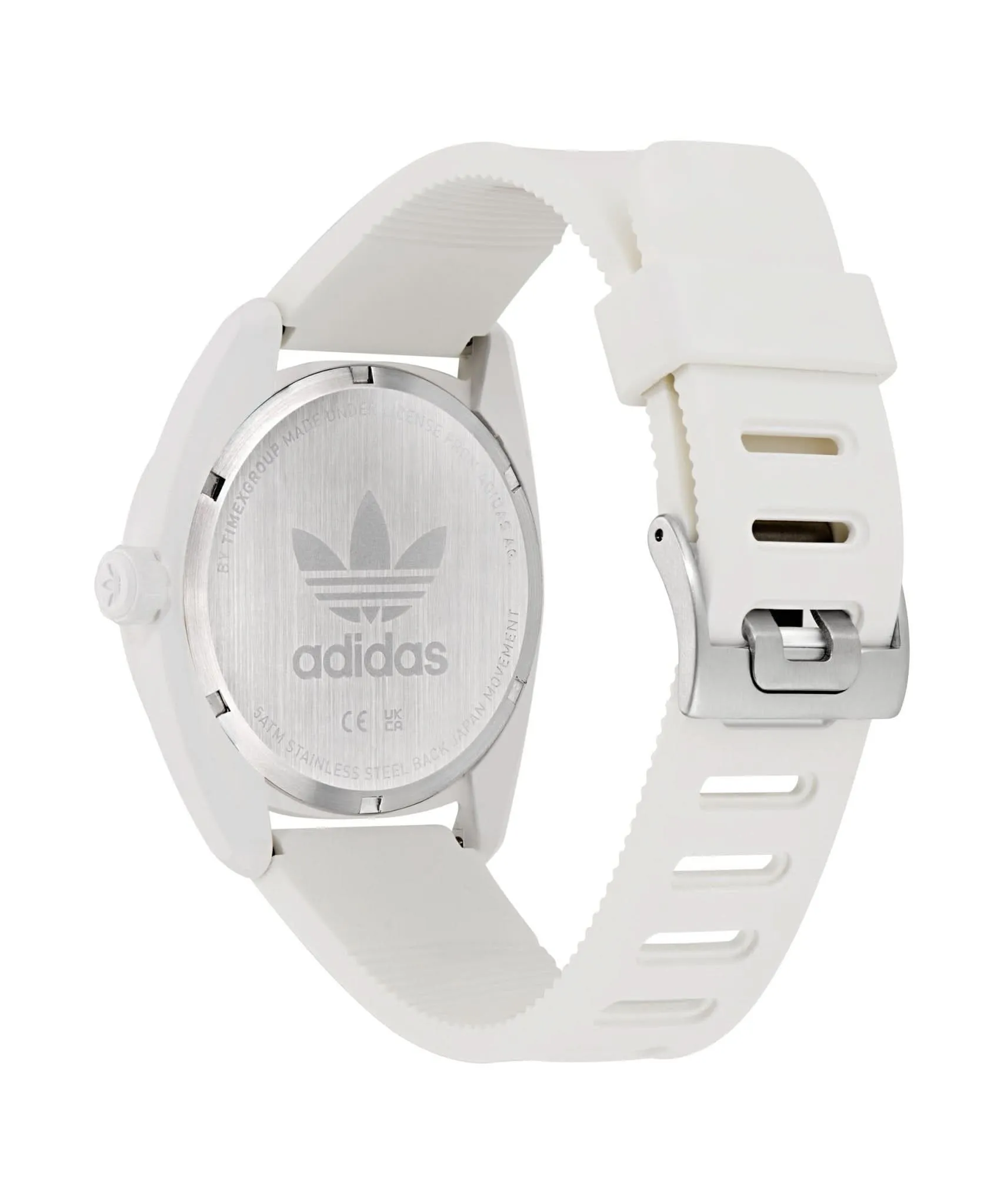 Adidas Montre Unisexe Project Three Blanc AOST24548