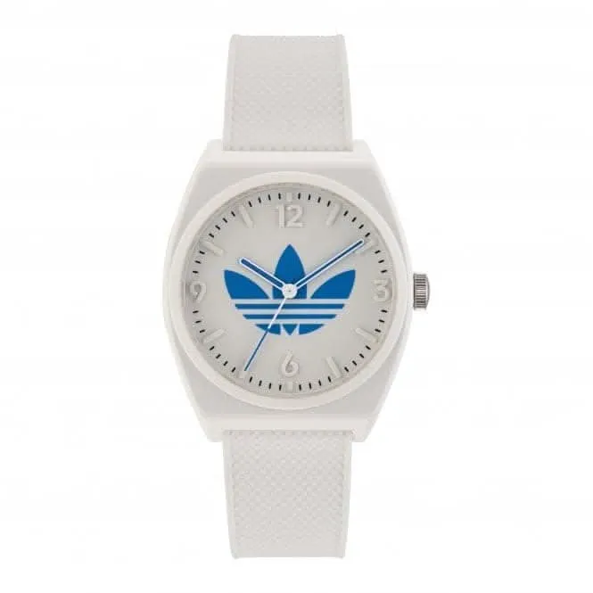 Adidas Montre Unisexe Project Two Blanc AOST23048