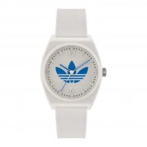 Adidas Montre Unisexe Project Two Blanc AOST23048