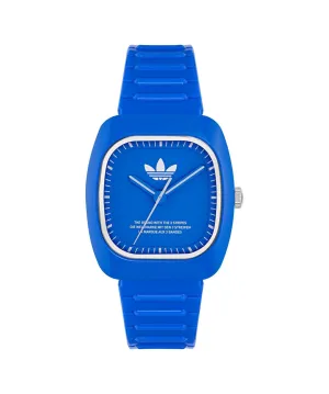 Adidas Montre Rétro Unisexe Wave Two Bleue AOSY24530