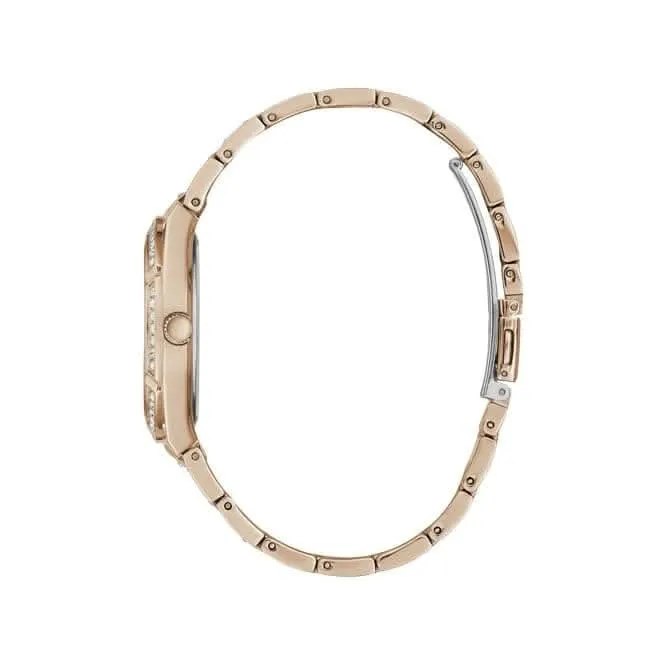 Montre pour femmes Afterglow Ladies Sport en acier inoxydable or rose GW0312L3