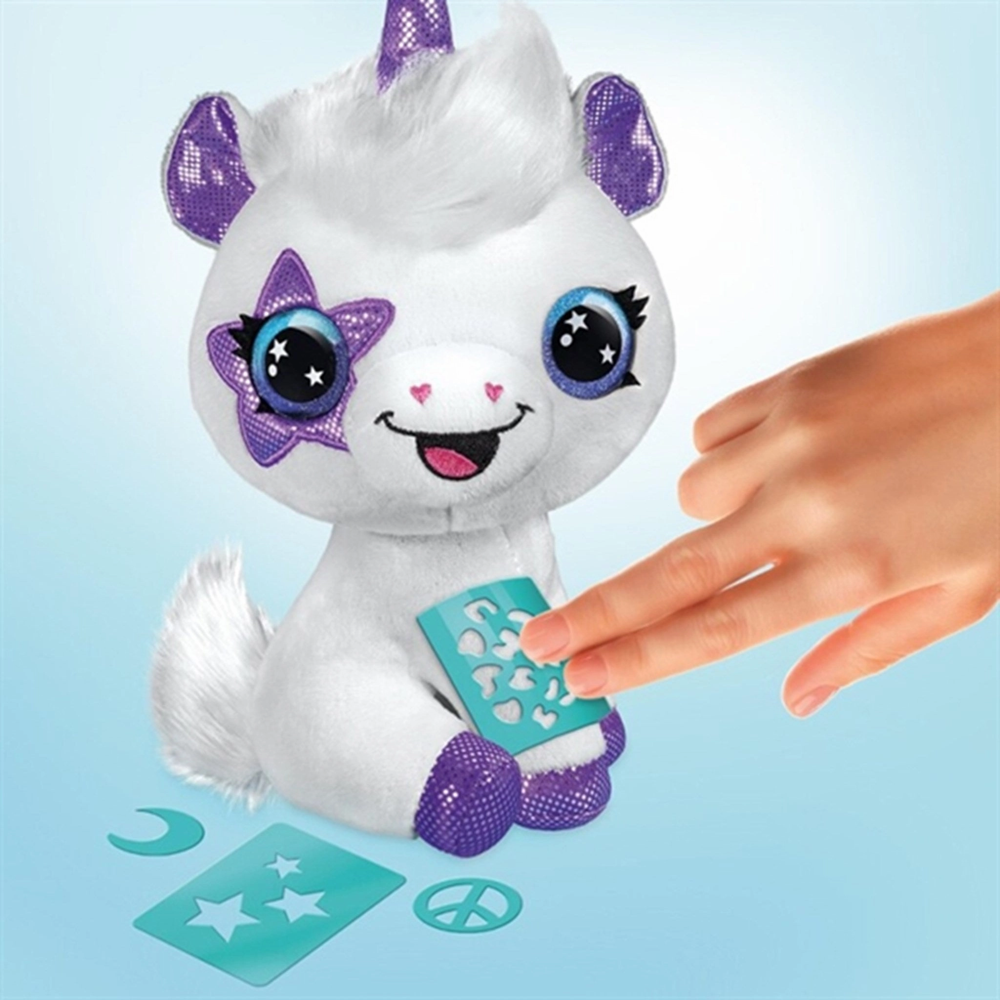 Airbrush Plush Unicorn