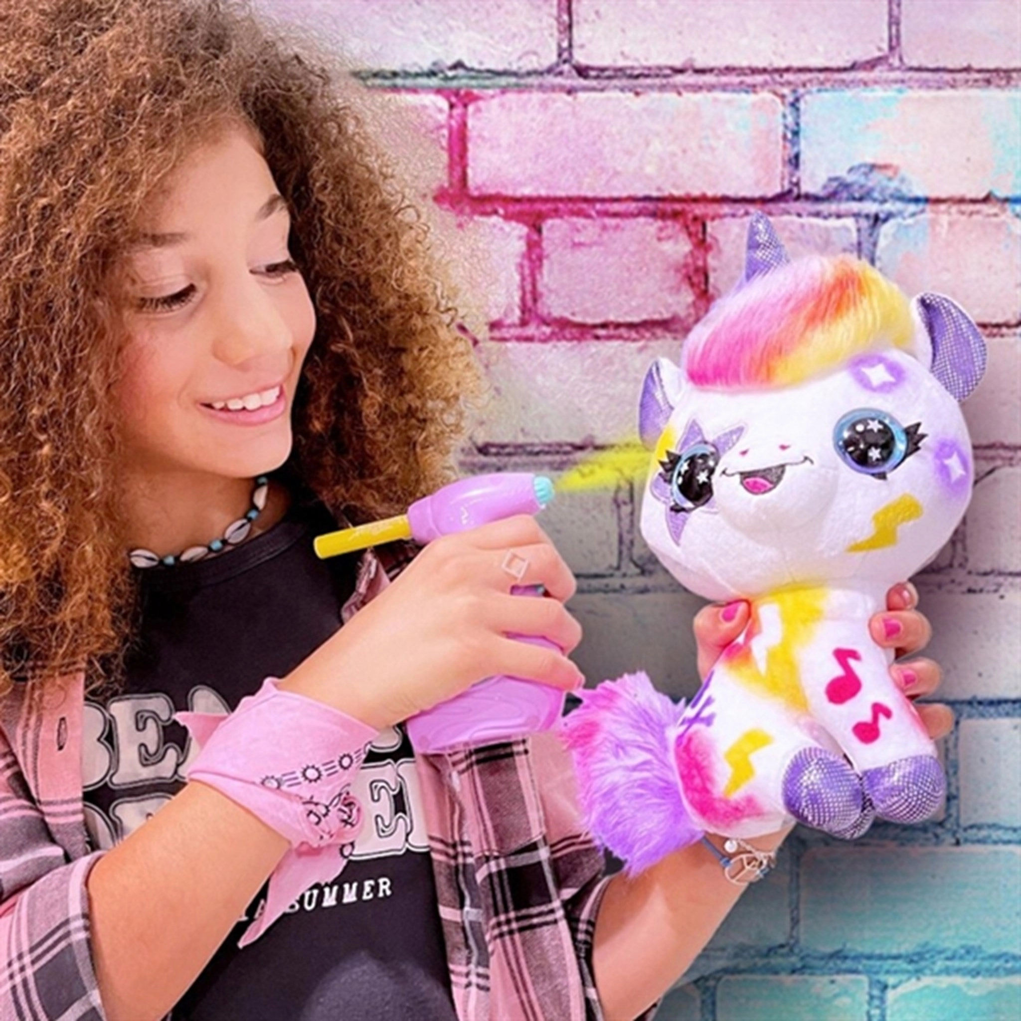 Airbrush Plush Unicorn