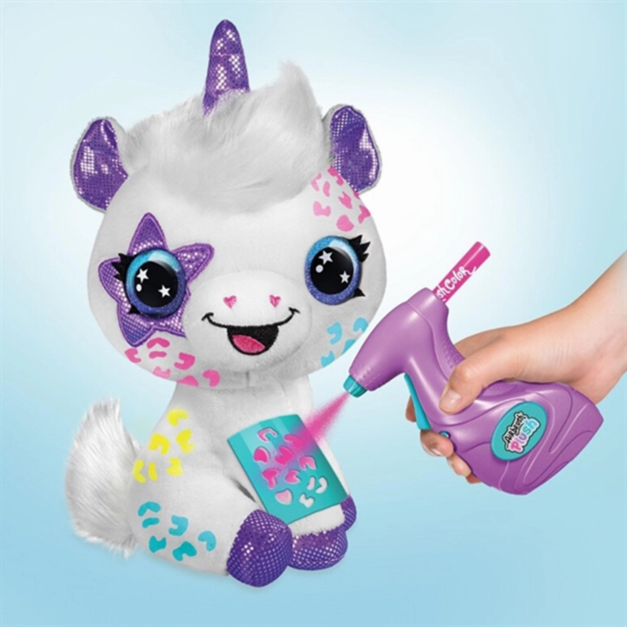 Airbrush Plush Unicorn