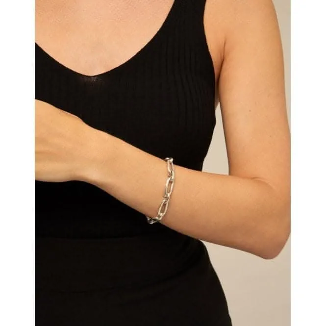 Bracelet en métal argenté extraterrestre Unode50 Bijoux et accessoires