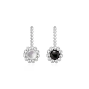 Ania Haie Charme en Onyx Noir Argenté et Nacre NC060-11H Bijoux Ania Haie