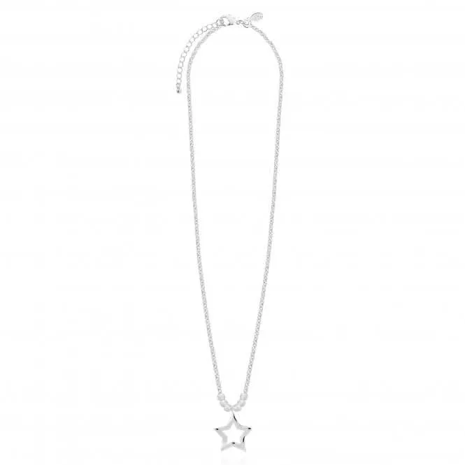 Arabella Collier Long Enroulé Étoile Martelée 4876 Joma Jewellery