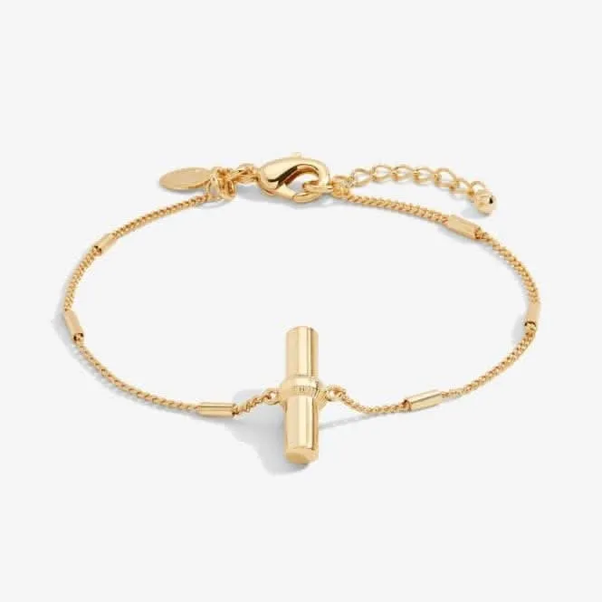 Bracelet Aura Gold Bar Or 18cm   Prolongateur 3cm 6294 Joma Jewellery