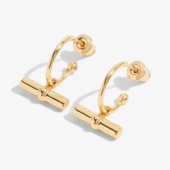 Boucles d'oreilles en or Aura Gold Bar 6298 Joma Jewellery