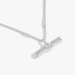 Collier Aura en barre d'argent 46cm   prolongateur de 5cm 6291 Joma Jewellery