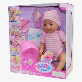 Baby Born Doll with Accessories