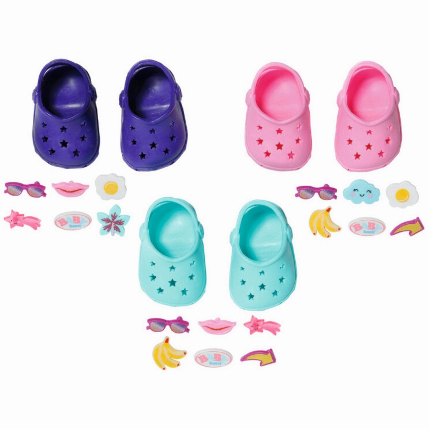 BABY Born Shoe Lighterd med Pins