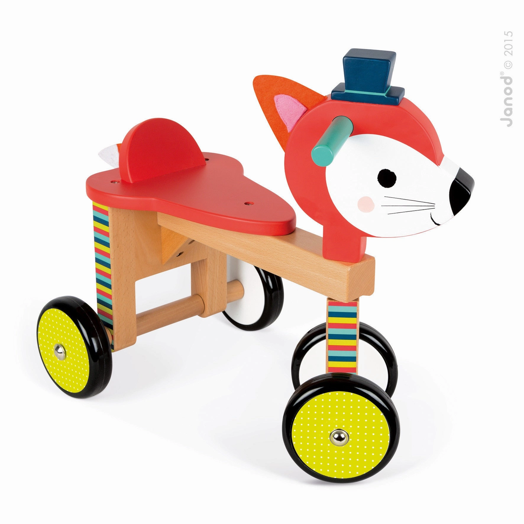 Babykids_Janod_Toys Janod Baby Forest - Fox Ride On