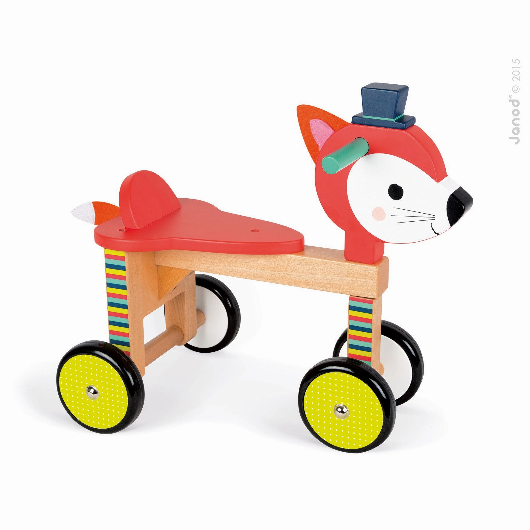 Babykids_Janod_Toys Janod Baby Forest - Fox Ride On
