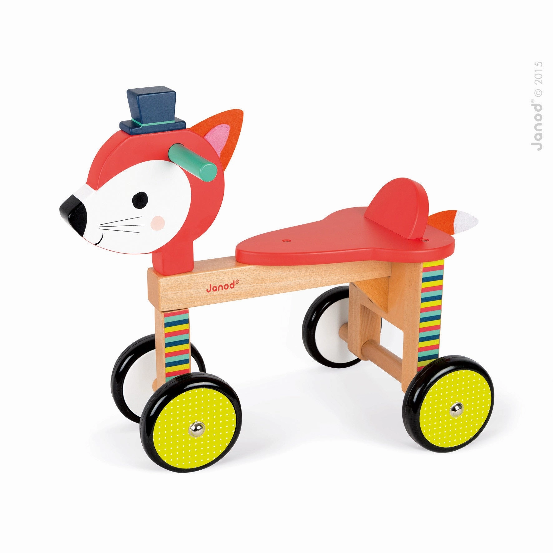 Babykids_Janod_Toys Janod Baby Forest - Fox Ride On