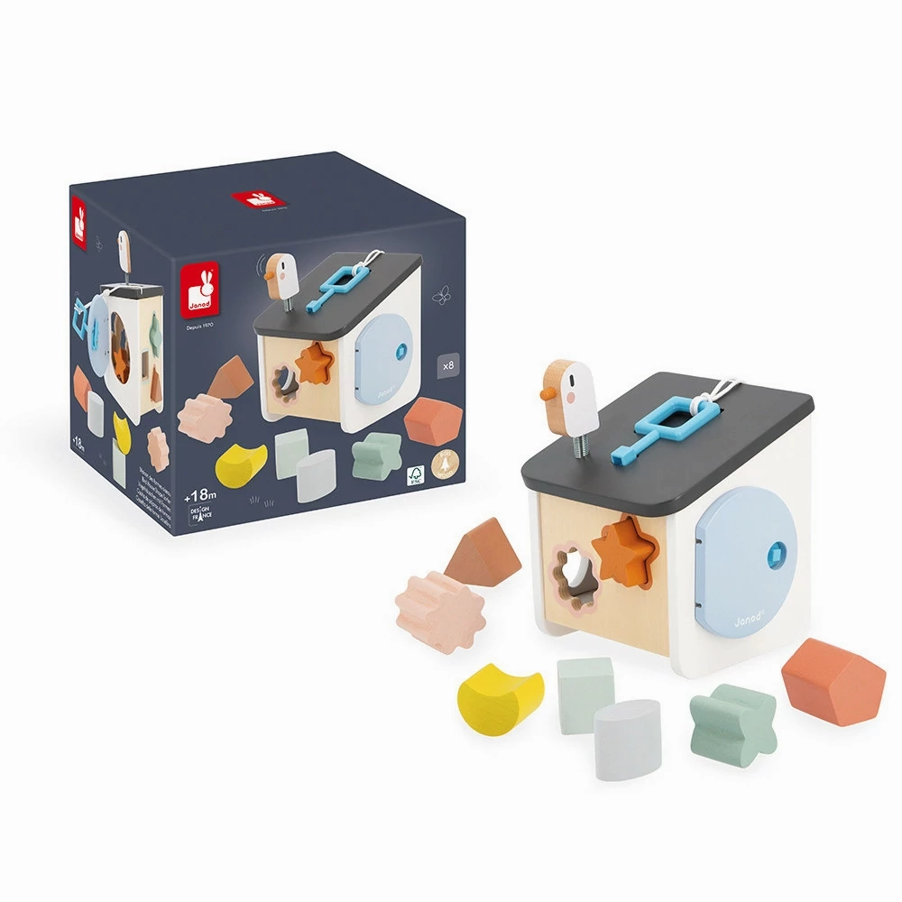 Babykids_Janod_Toys Janod Bird House Shape Sorter