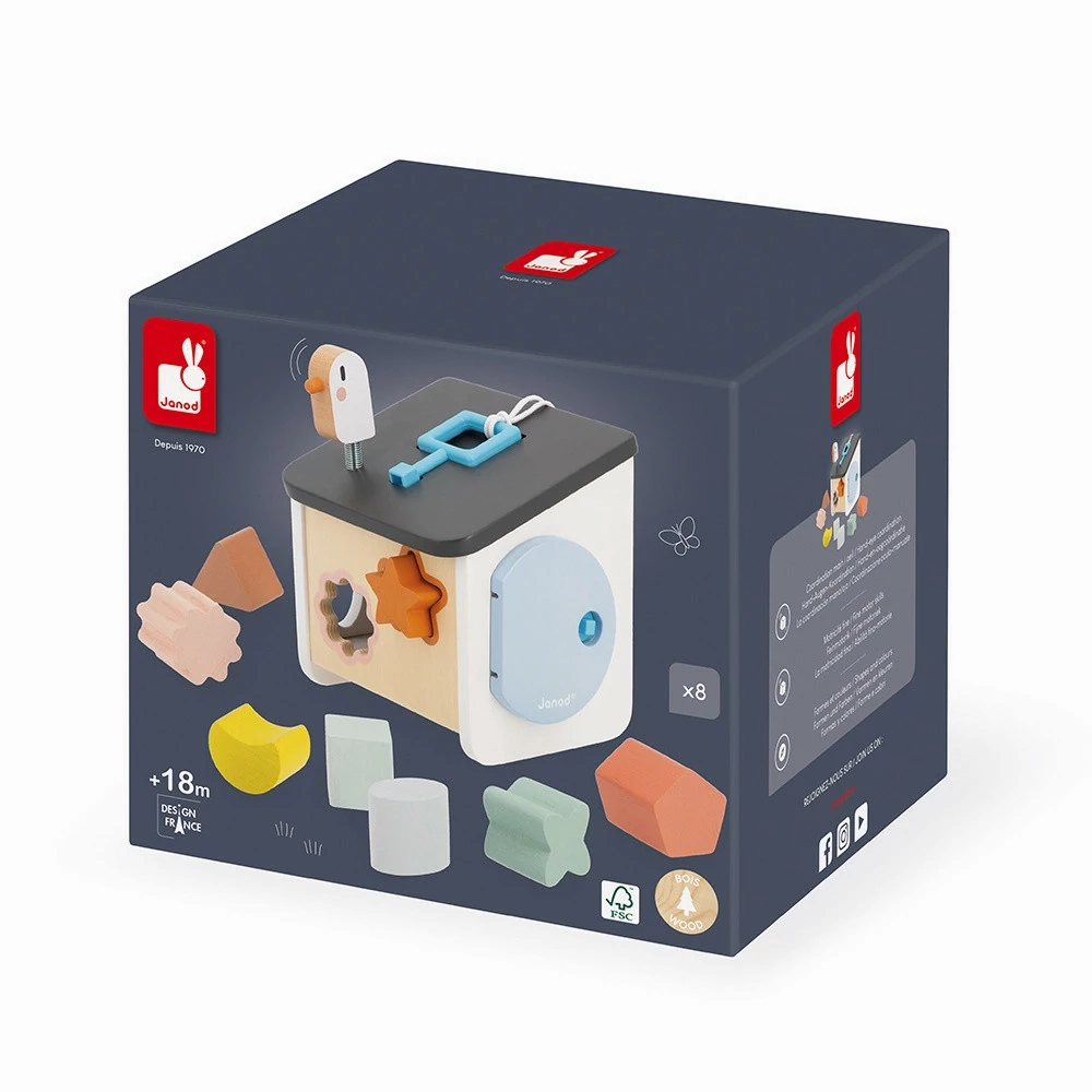 Babykids_Janod_Toys Janod Bird House Shape Sorter