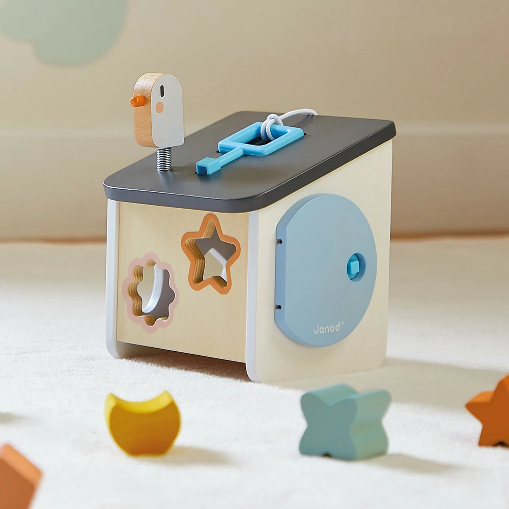 Babykids_Janod_Toys Janod Bird House Shape Sorter