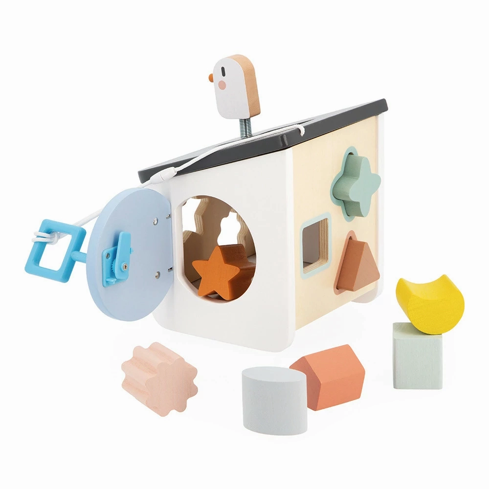Babykids_Janod_Toys Janod Bird House Shape Sorter