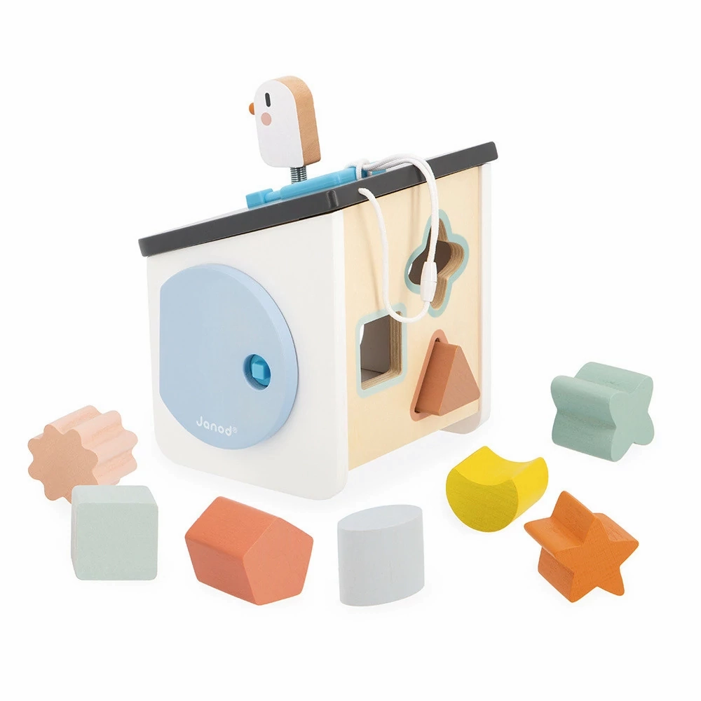 Babykids_Janod_Toys Janod Bird House Shape Sorter