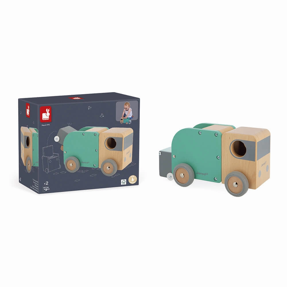 Babykids_Janod_Toys Janod Bold - Recycling Truck