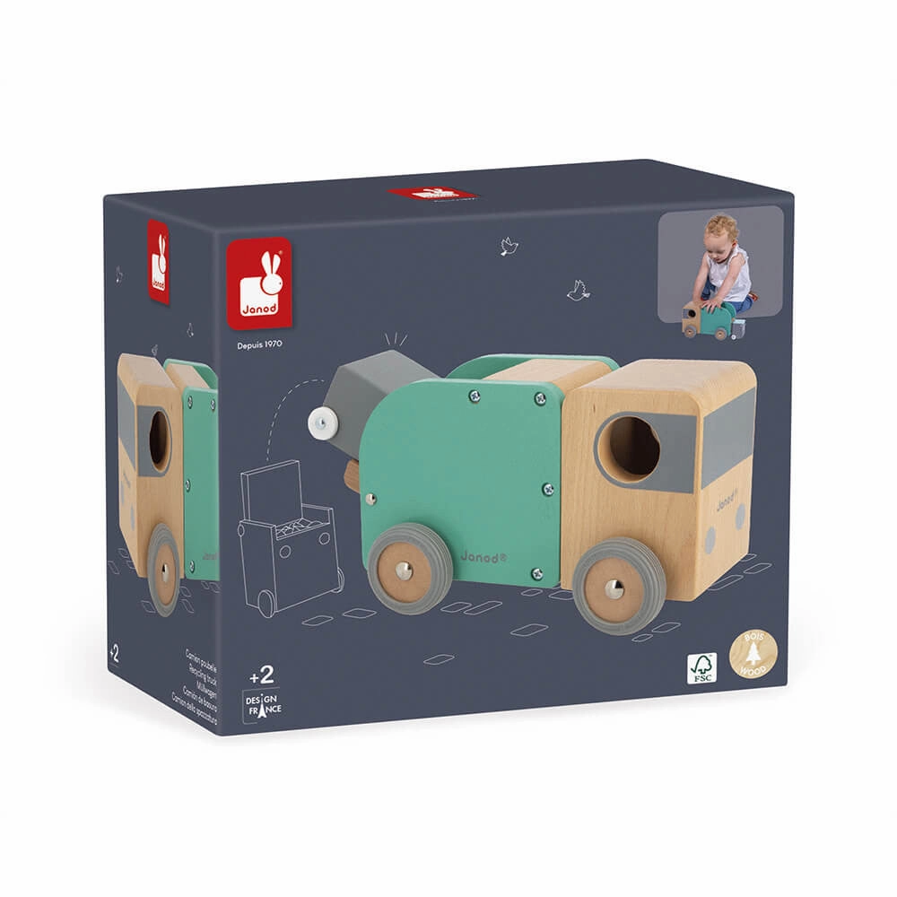 Babykids_Janod_Toys Janod Bold - Recycling Truck