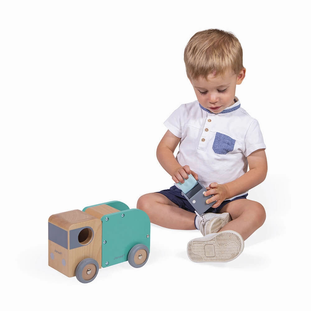 Babykids_Janod_Toys Janod Bold - Recycling Truck