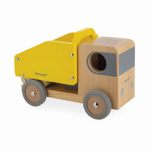 Babykids_Janod_Toys Janod Bolid - Dump Truck and Bulldozer