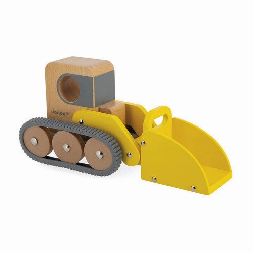 Babykids_Janod_Toys Janod Bolid - Dump Truck and Bulldozer