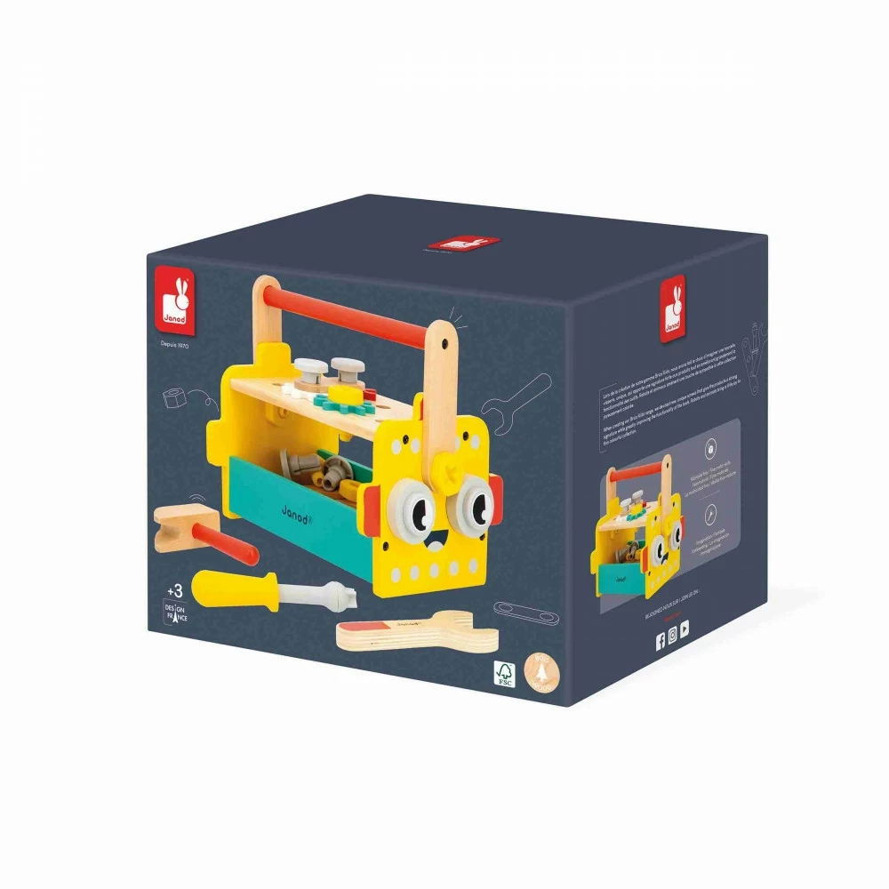 Babykids_Janod_Toys Janod Brico'Kids - Robot Tool Box