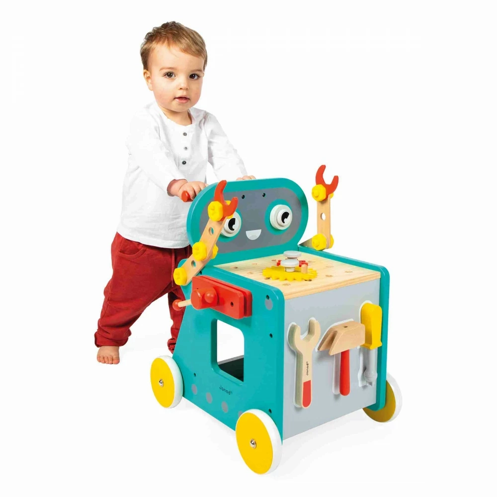 Babykids_Janod_Toys Janod Brico'Kids - Robot Trolley
