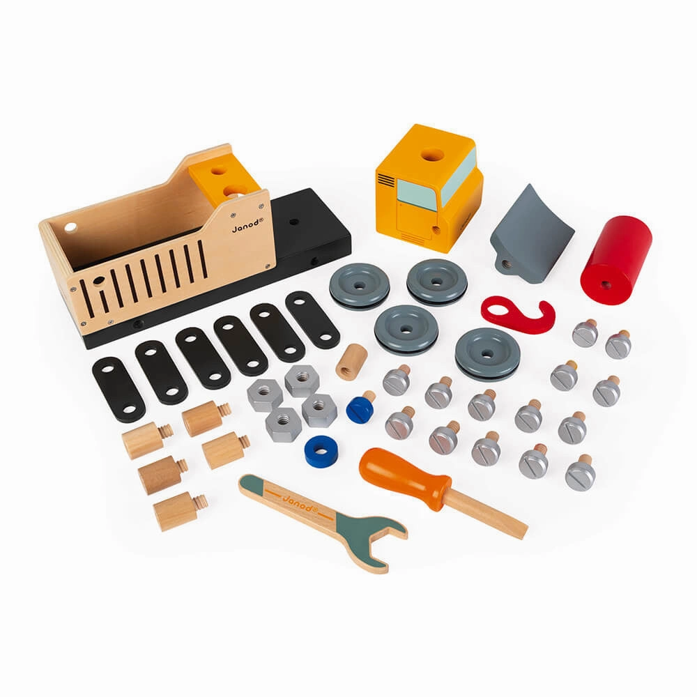 Babykids_Janod_Toys Janod Brico'kids DIY Construction Truck