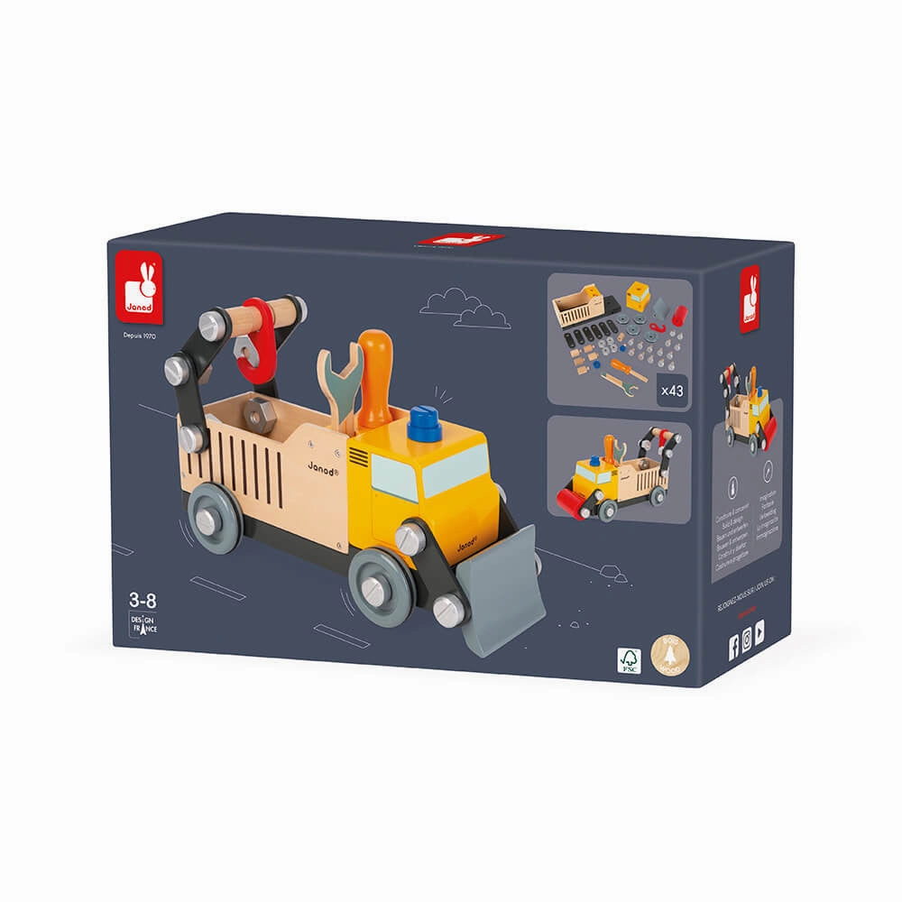 Babykids_Janod_Toys Janod Brico'kids DIY Construction Truck