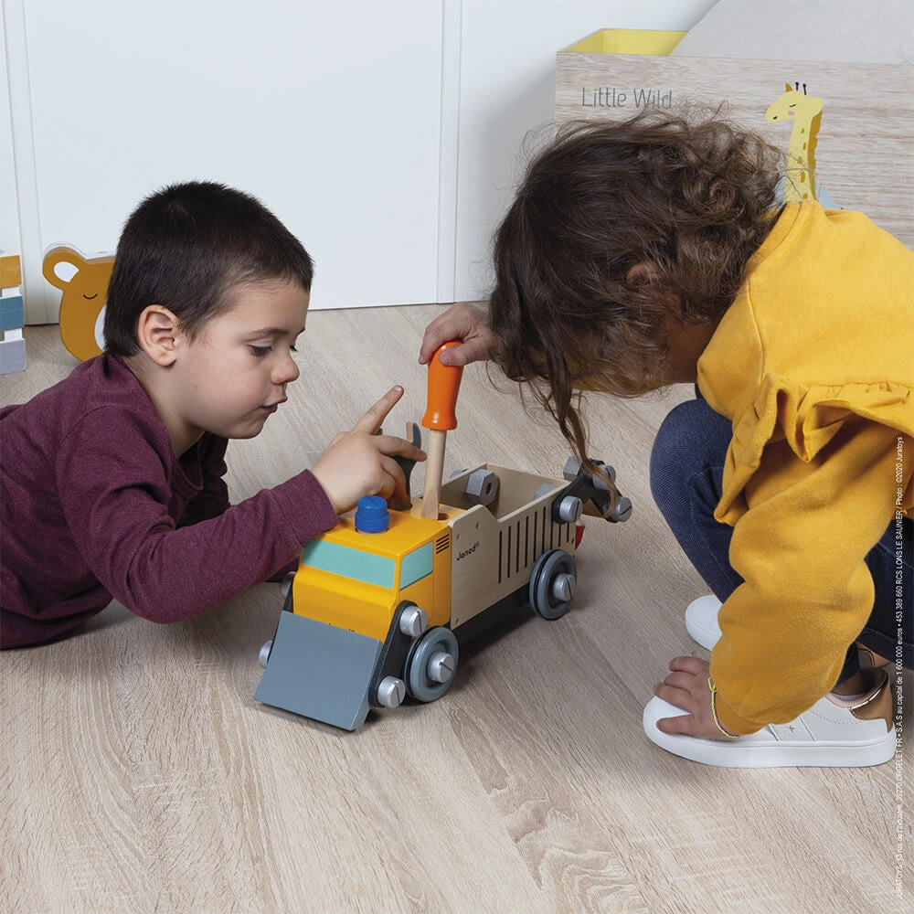 Babykids_Janod_Toys Janod Brico'kids DIY Construction Truck